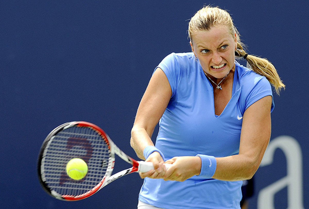 For the second year in a row, Petra Kvitova will play in the finals of the New Haven Open.