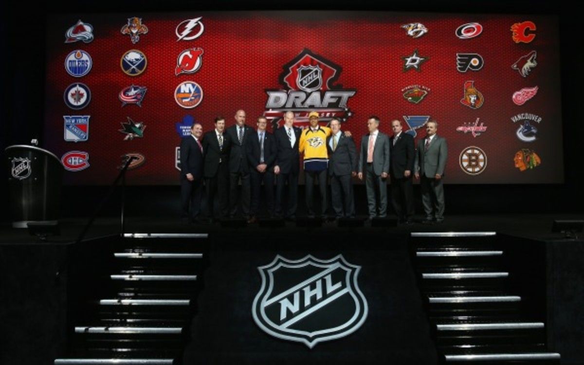 The NHL announced four new division names on Friday. (Bruce Bennett/Getty Images)
