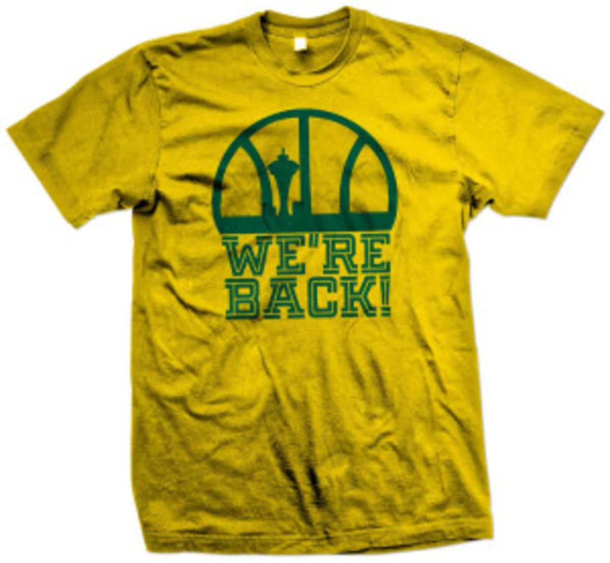 Sonics fans are already selling t-shirts. (SonicsFever)