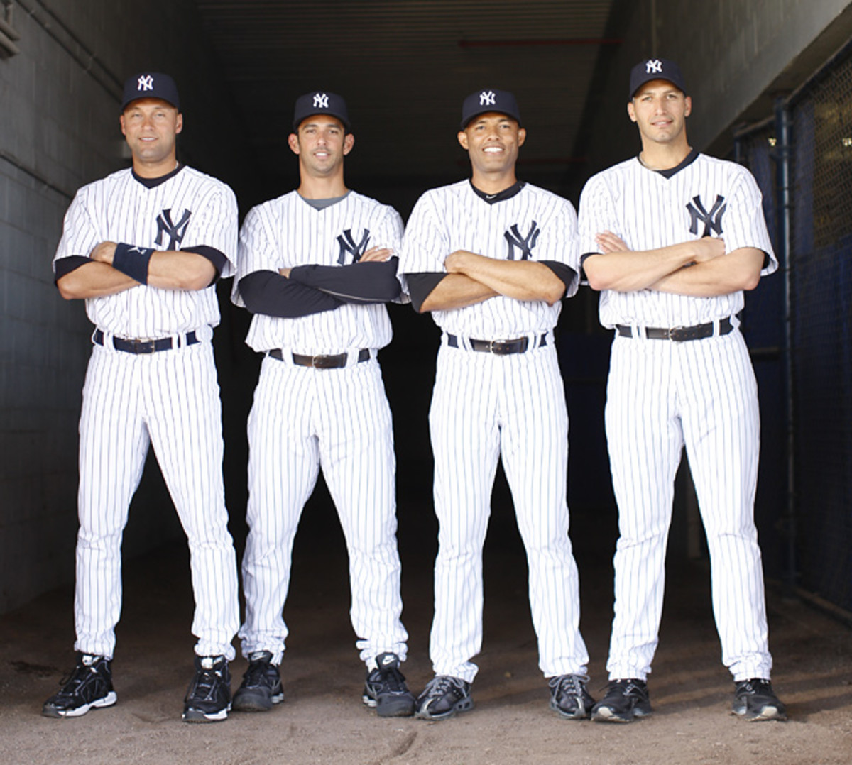 2023 The Yankees Andy Pettitte Mariano Rivera Jorge Posada And