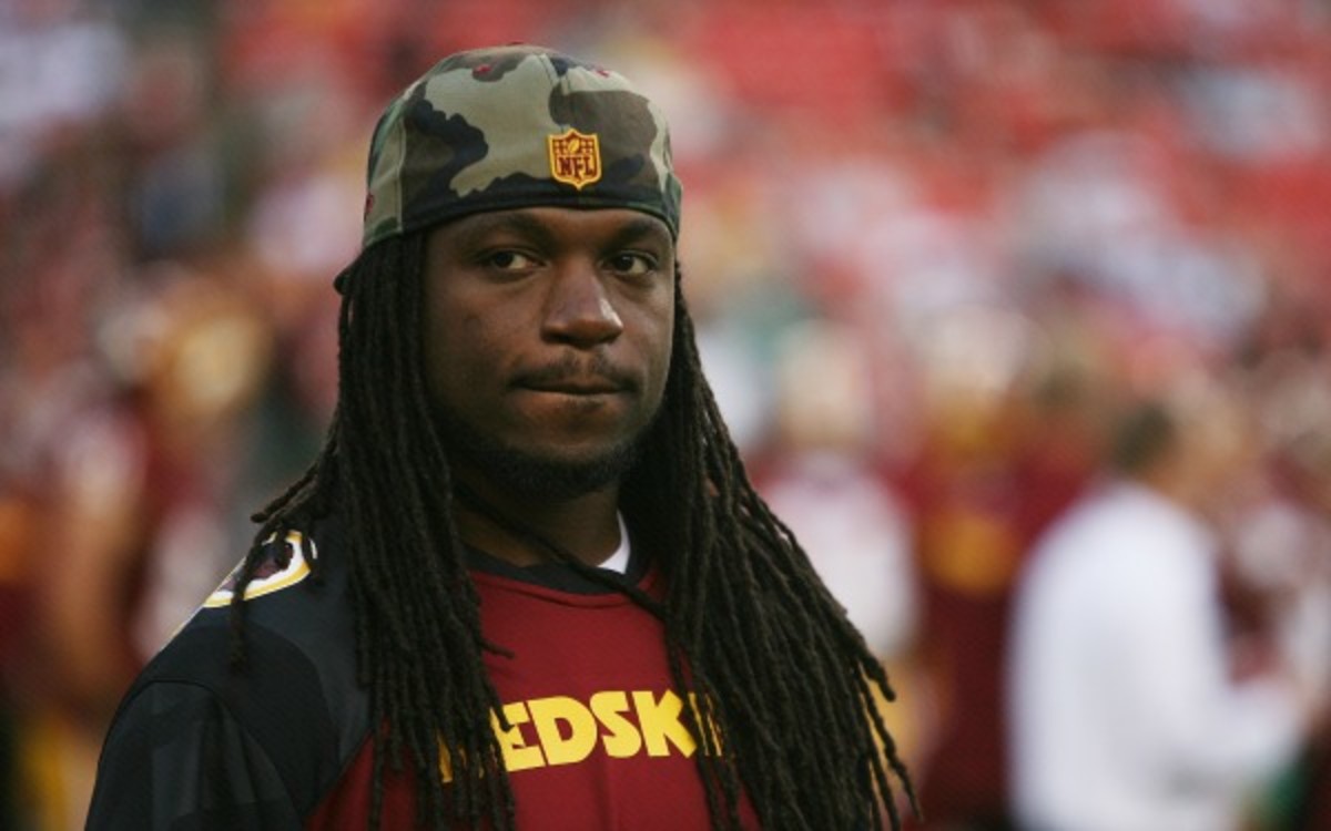Brandon Meriweather was suspended two games by the NFL for illegal hits. (Ray K. Saunders/The Washington Post)