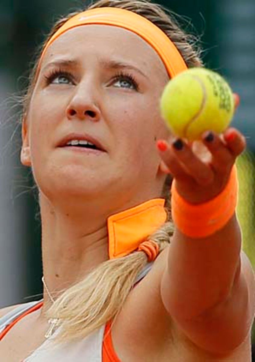 Azarenka came from a set down to beat Sharapova in the 2012 U.S. Open semifinals. (Petr David Josek/AP)