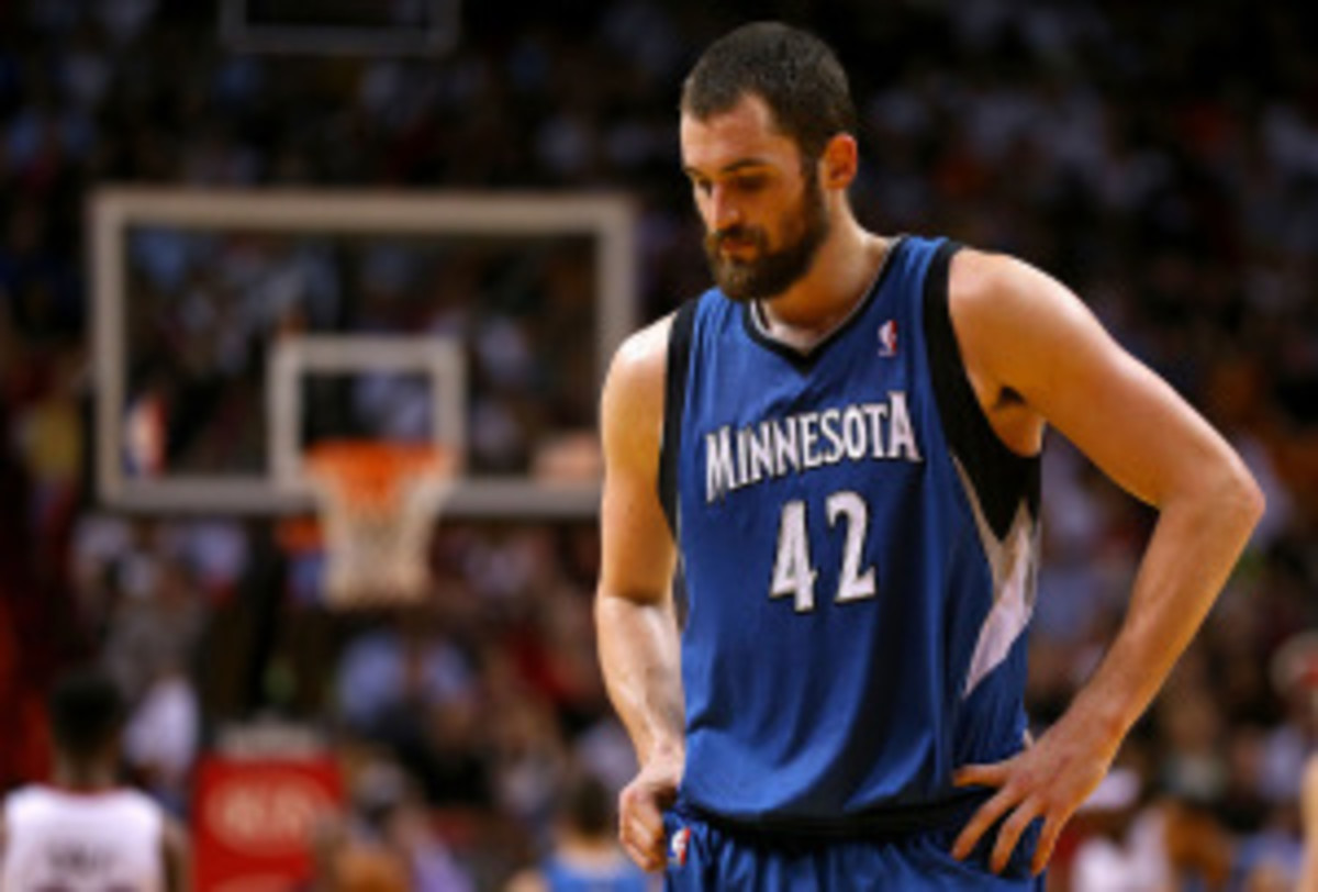 Kevin Love is expected to miss the next 8-10 weeks. (Mike Ehrmann/Getty Images)