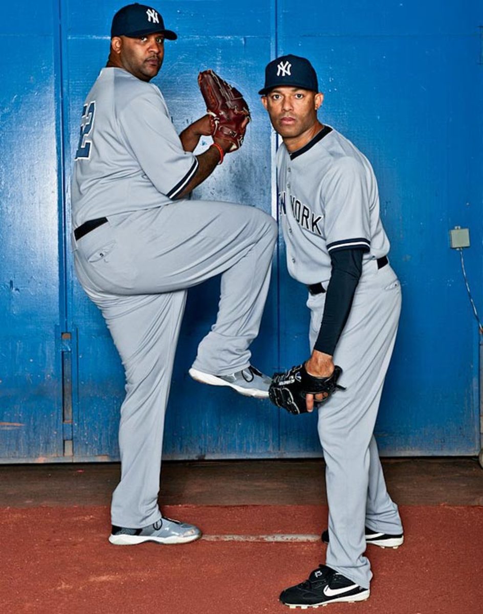 C.C. Sabathia and Mariano Rivera 