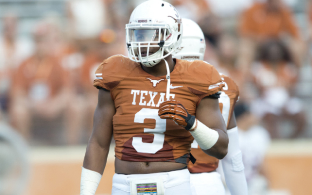 Texas linebacker Jordan Hicks is out for the season. (Cooper Neill/Getty Images)