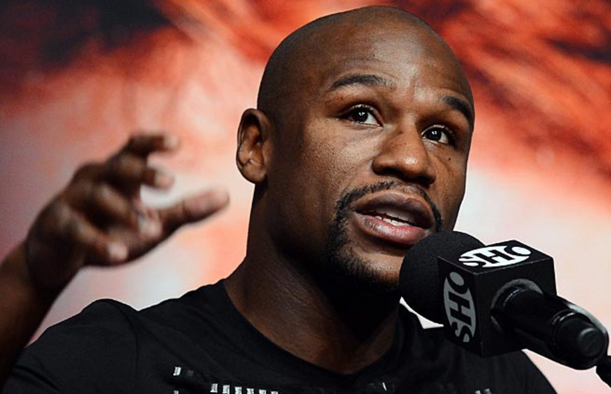 Floyd Mayweather Jr. will put his 44-0 record on the line against Canelo Alvarez over the weekend.