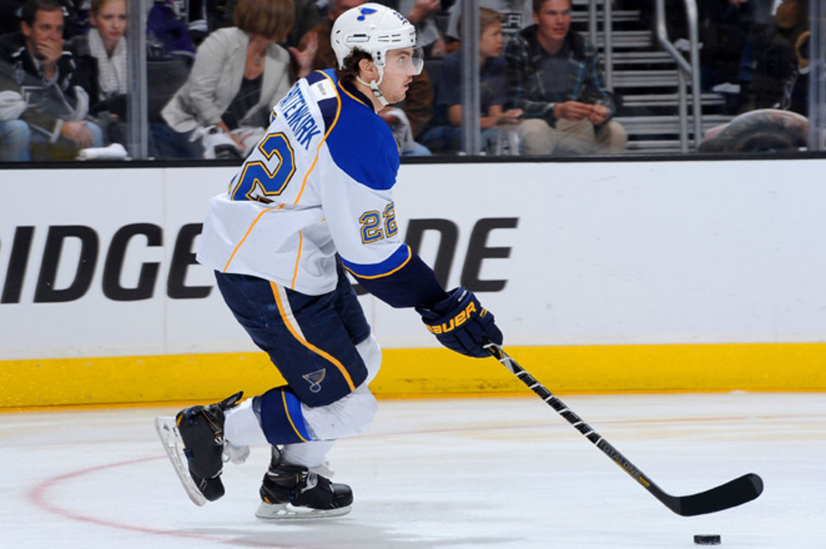 Kevin Shattenkirk had five goals and 18 assists in 48 games last season for the Blues. 