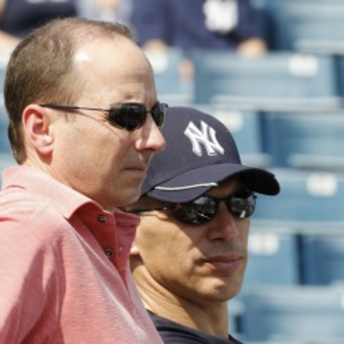The New York Yankees are worth $2.3 billion, according to Forbes magazine. (Leon Halip/Getty Images)