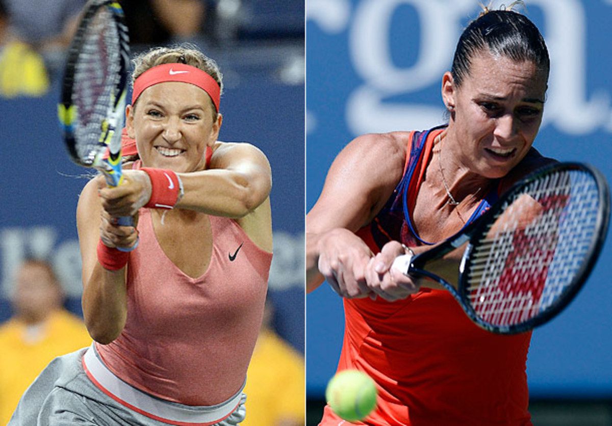 Victoria Azarenka and Flavia Pennetta