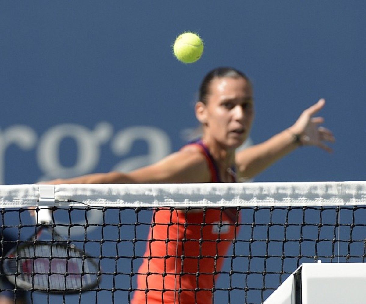 Pennetta is a three-time U.S. Open quarterfinalist. (Timothy Clary/AFP/Getty Images)