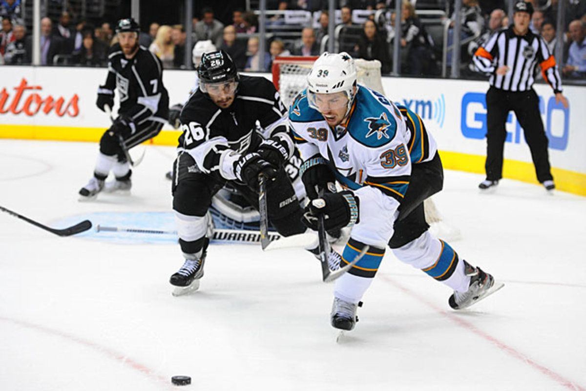 All-around center Logan Couture has steadily emerged as a young leader of the Sharks.