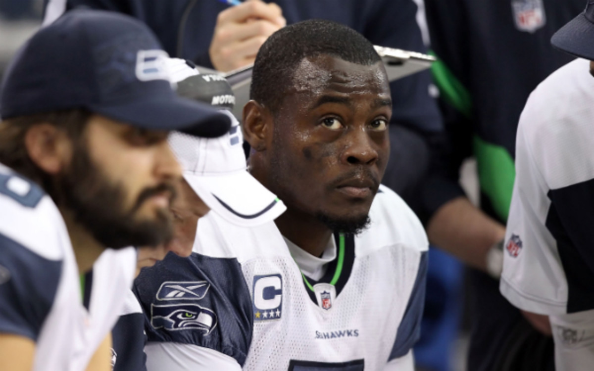The Bills cut quarterback Tarvaris Jackson on Monday and he could be headed back to Seattle. (Christian Petersen/Getty Images)