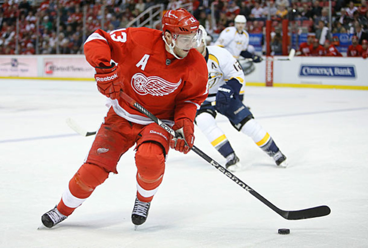 Pavel Datsuk signed a new contract extension with the Detroit Red Wings