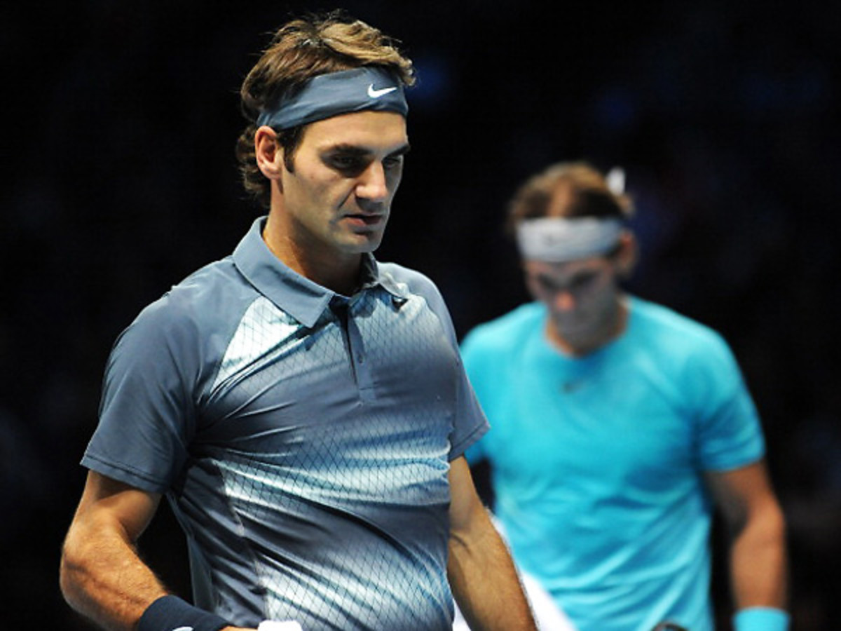 Roger Federer's inconsistent season is over after a loss to Rafael Nadal. (Anadolu Agency/Getty Images)