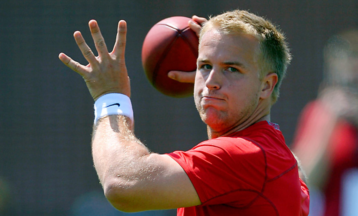 Matt Barkley throws for NFL scouts at USC's pro day - a performance met with lukewarm reviews.