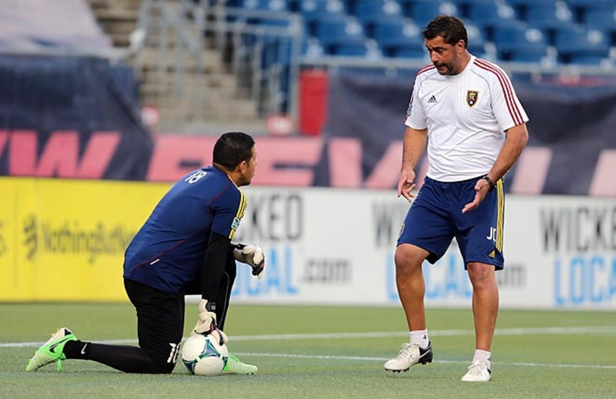 Jeff Cassar (right) helped mold Nick Rimando into one of MLS' best goalkeepers. 