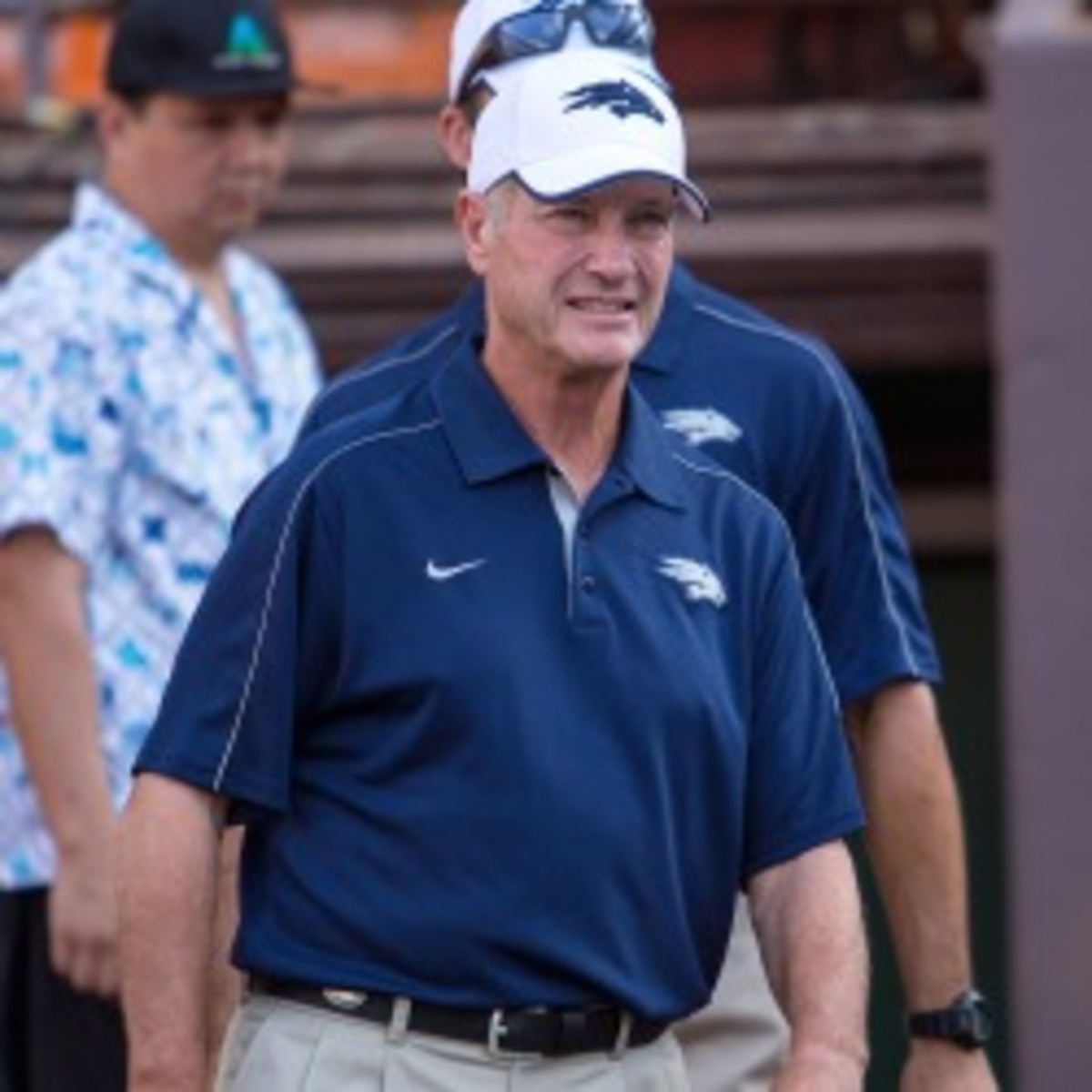 The Chiefs hired former Nevada coach and pistol offense guru Chris Ault as a consultant. (Kent Nishimura/Getty Images)