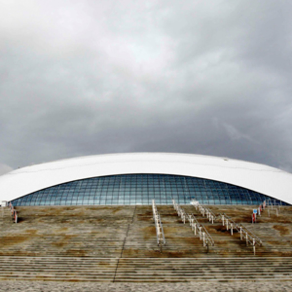 The Bolshoy Ice Dome will host hockey games during the 2014 Winter Olympics in Sochi, Russia. (Xavier Laine/Getty Images)
