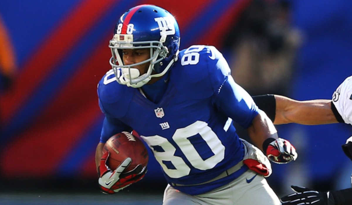 Victor Cruz is on the verge of becoming one of the highest-paid slot receivers in the NFL. (Al Bello/Getty Images)