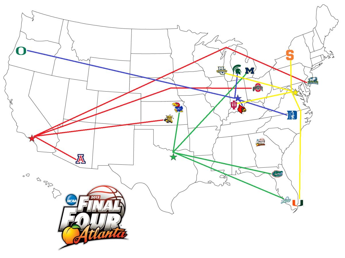 Everything You Need To Know About The 16 Schools Left In The NCAA Tournament 