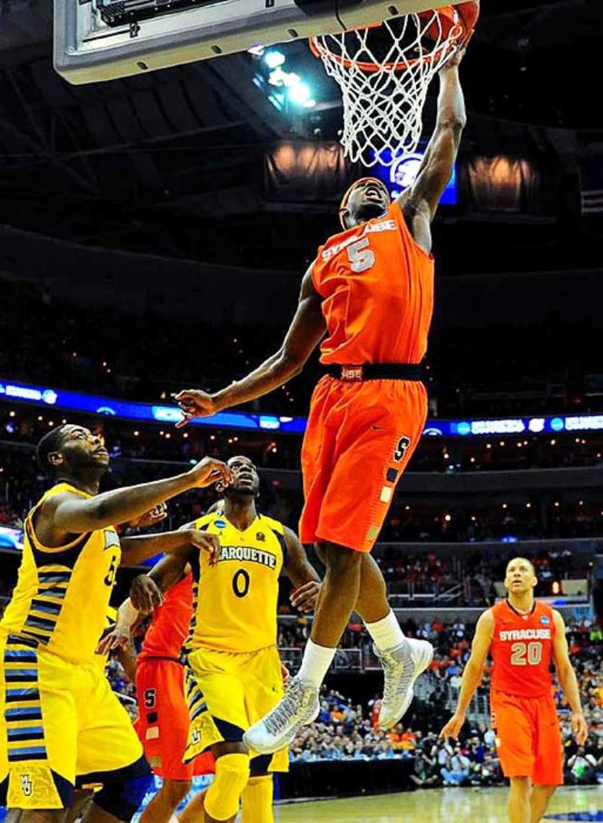 Syracuse 55, Marquette 39