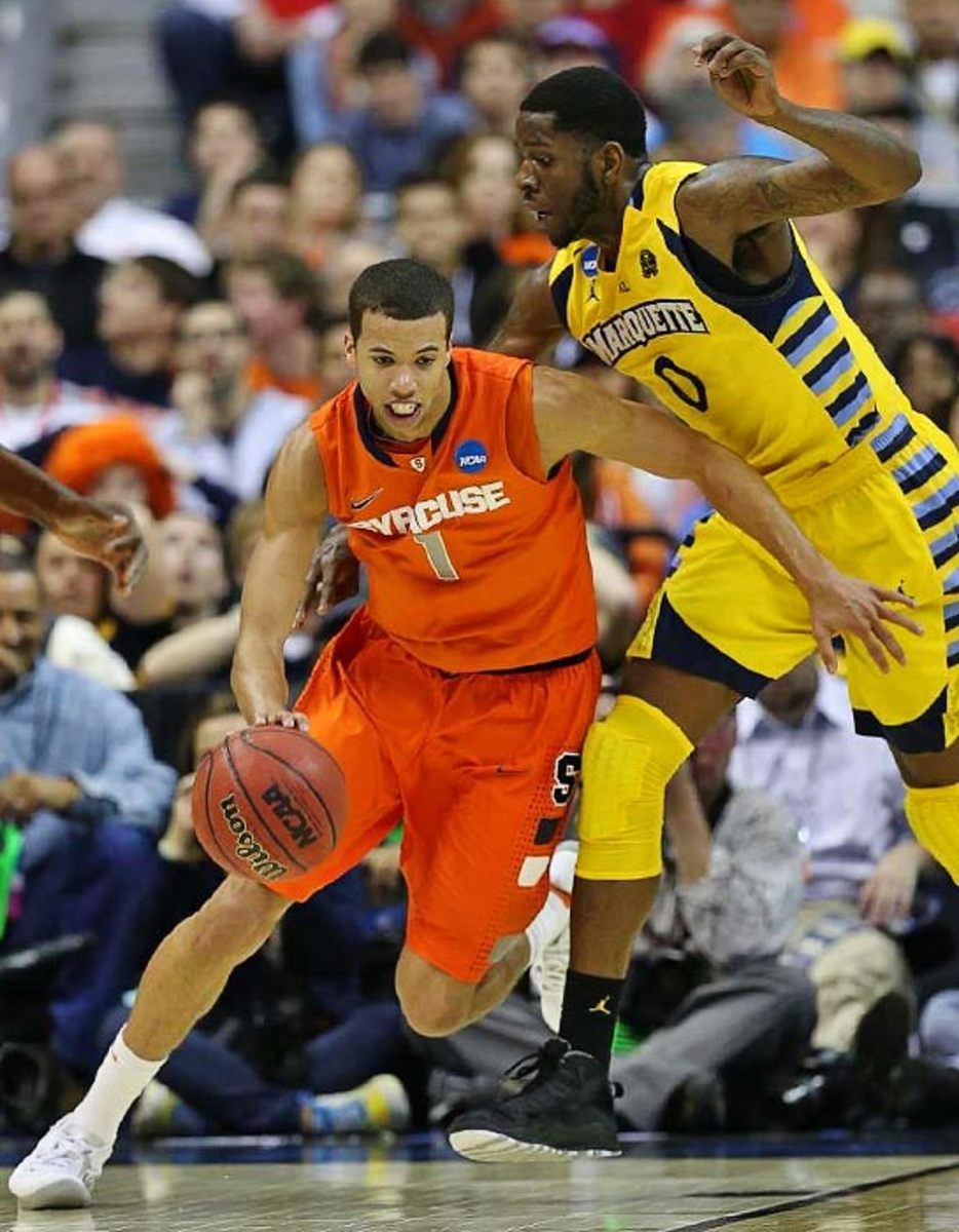 Syracuse 55, Marquette 39