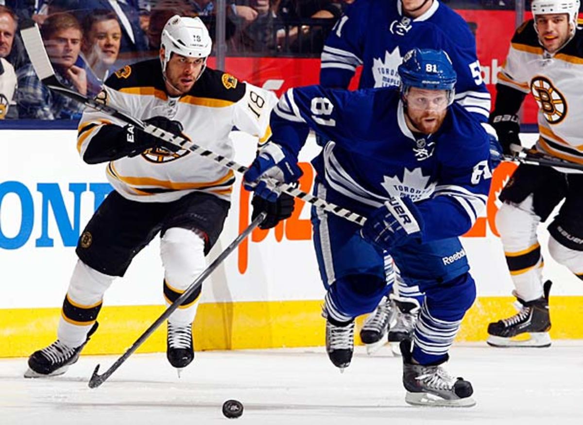 Free agent Nathan Horton would be a good fit on the Toronto Maple Leafs.