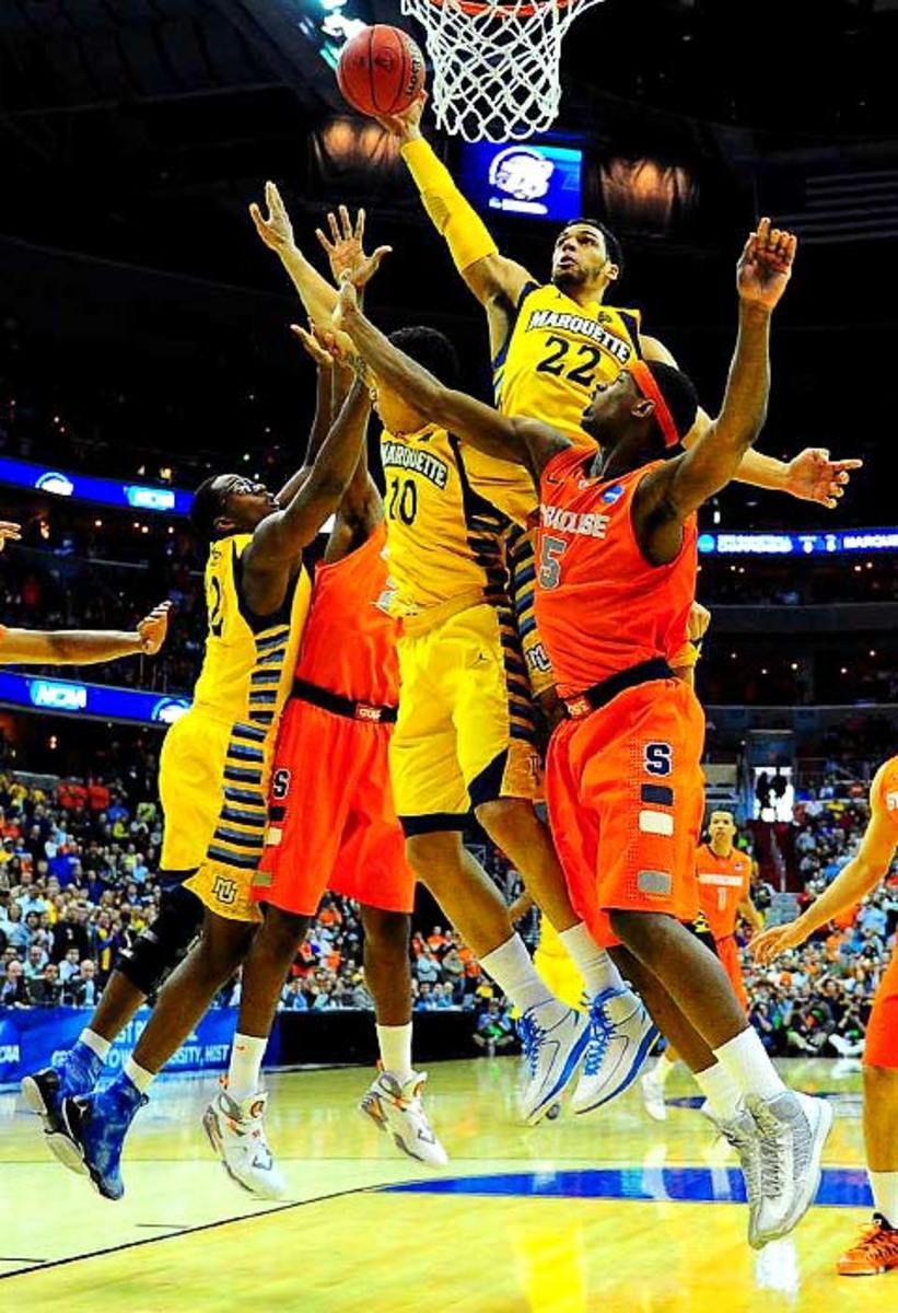 Syracuse 55, Marquette 39