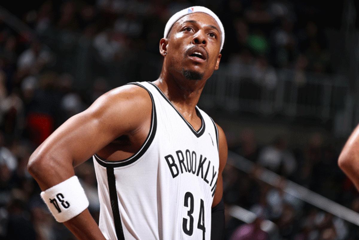 Paul Pierce had a terrible game on Monday night before he was ejected in the third quarter. 