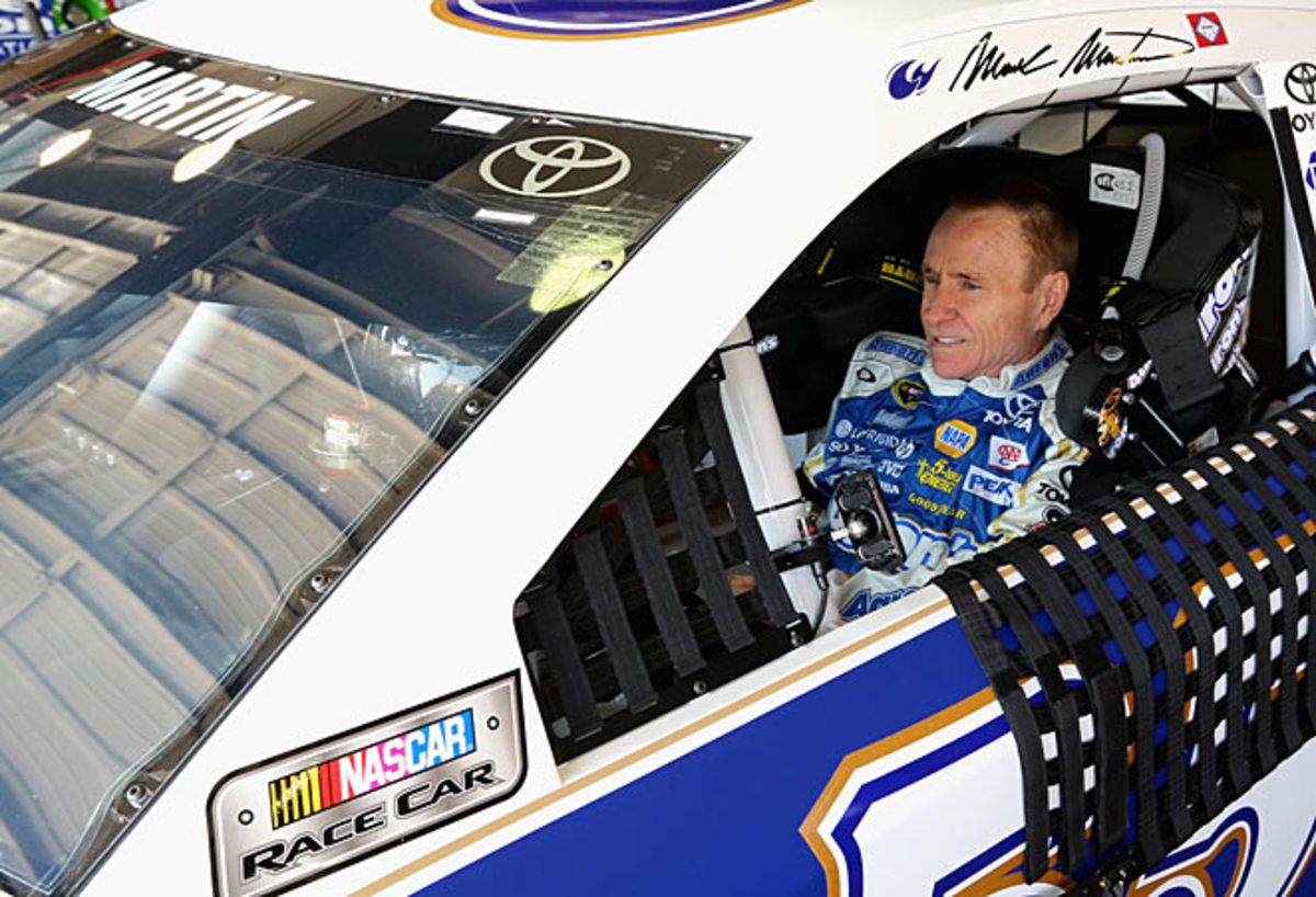 Mark Martiin has been mentioned as possibly taking over Denny Hamlin's No. 11 Toyota.