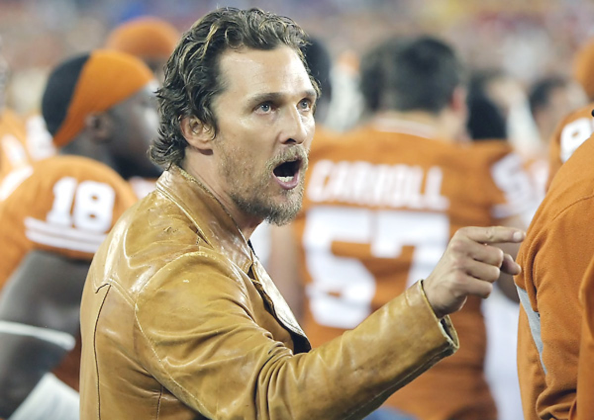 Who's the man to save Texas football? Matthew McConaughey, of course
