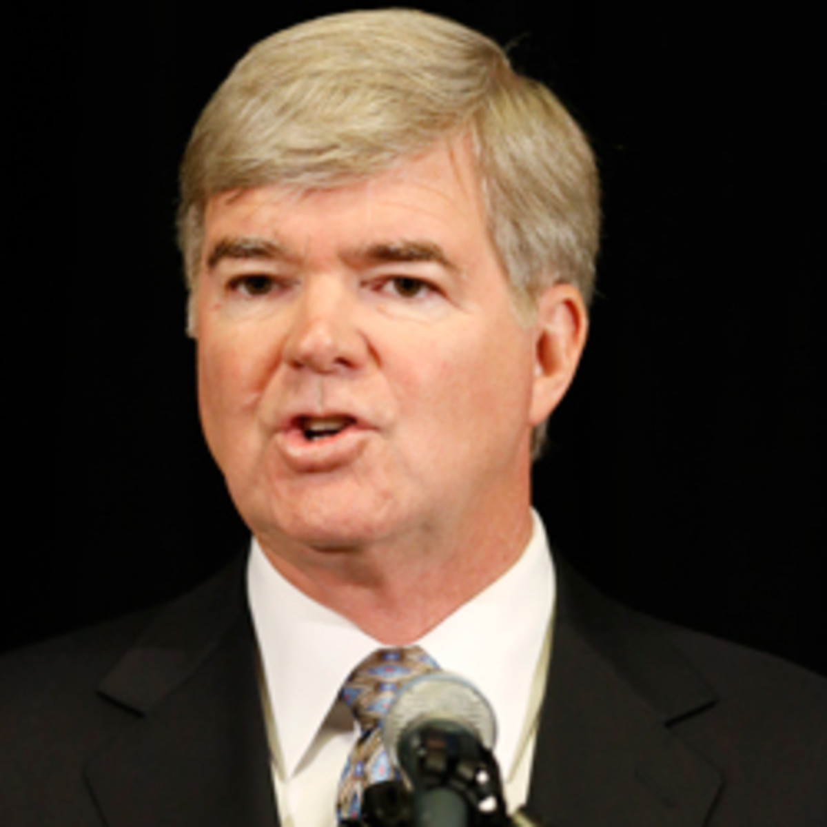Several coaches have been critical of NCAA President Mark Emmert's handling of looser restrictions for contacting recruits. (Joe Robbins/Getty Images)