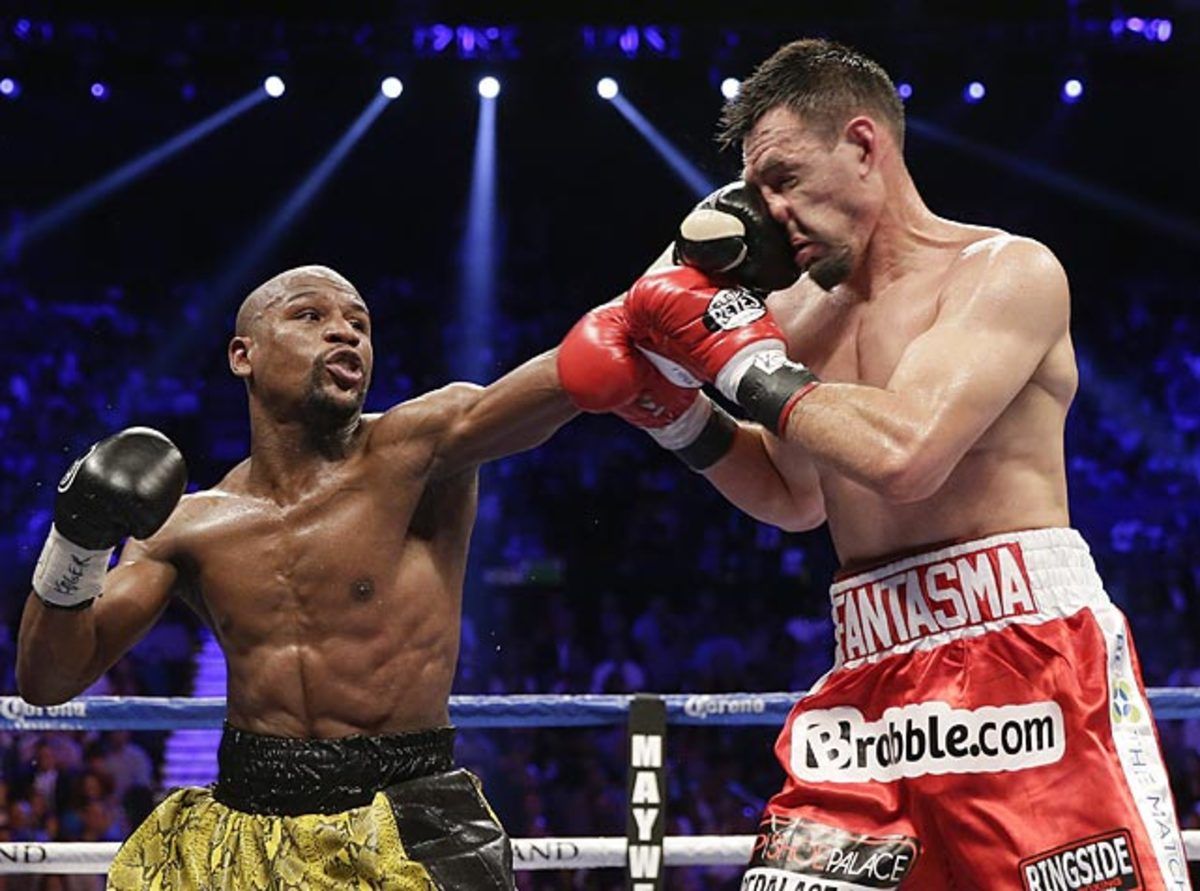 Mayweather defeats Guerrero