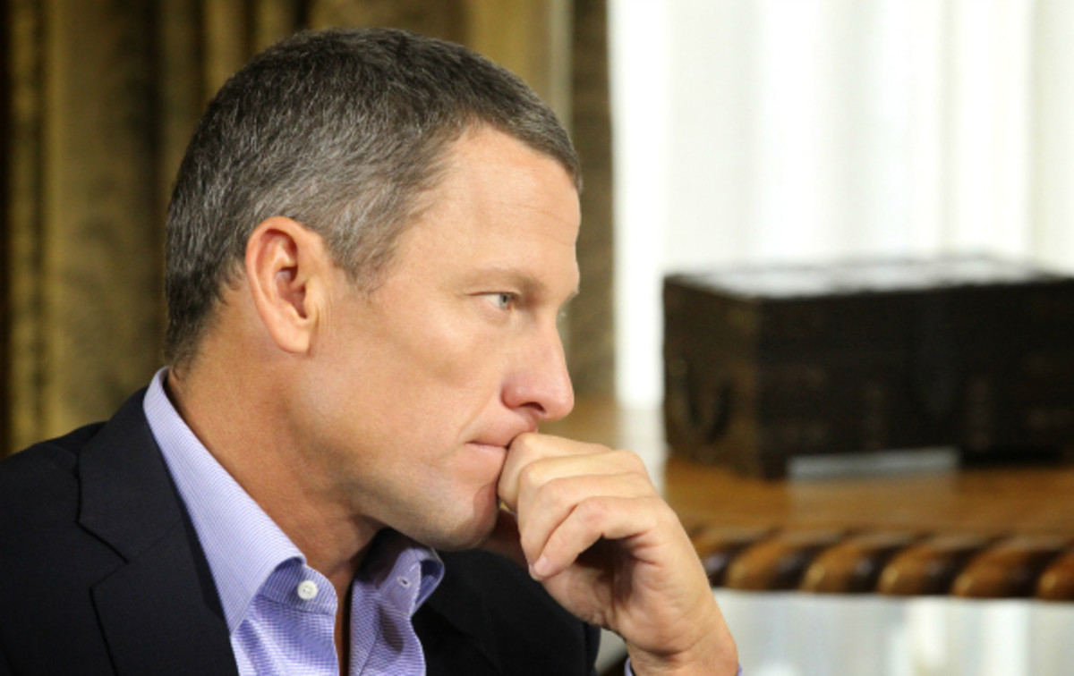 Lance Armstrong was stripped of his 7 Tour de France titles earlier this year by the US Anti-Doping Agency. (Getty Images)