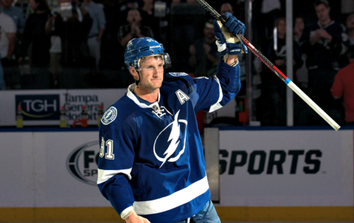 Steven Stamkos leads the Lightning in all offensive categories. (Scott Audette/ NHL)
