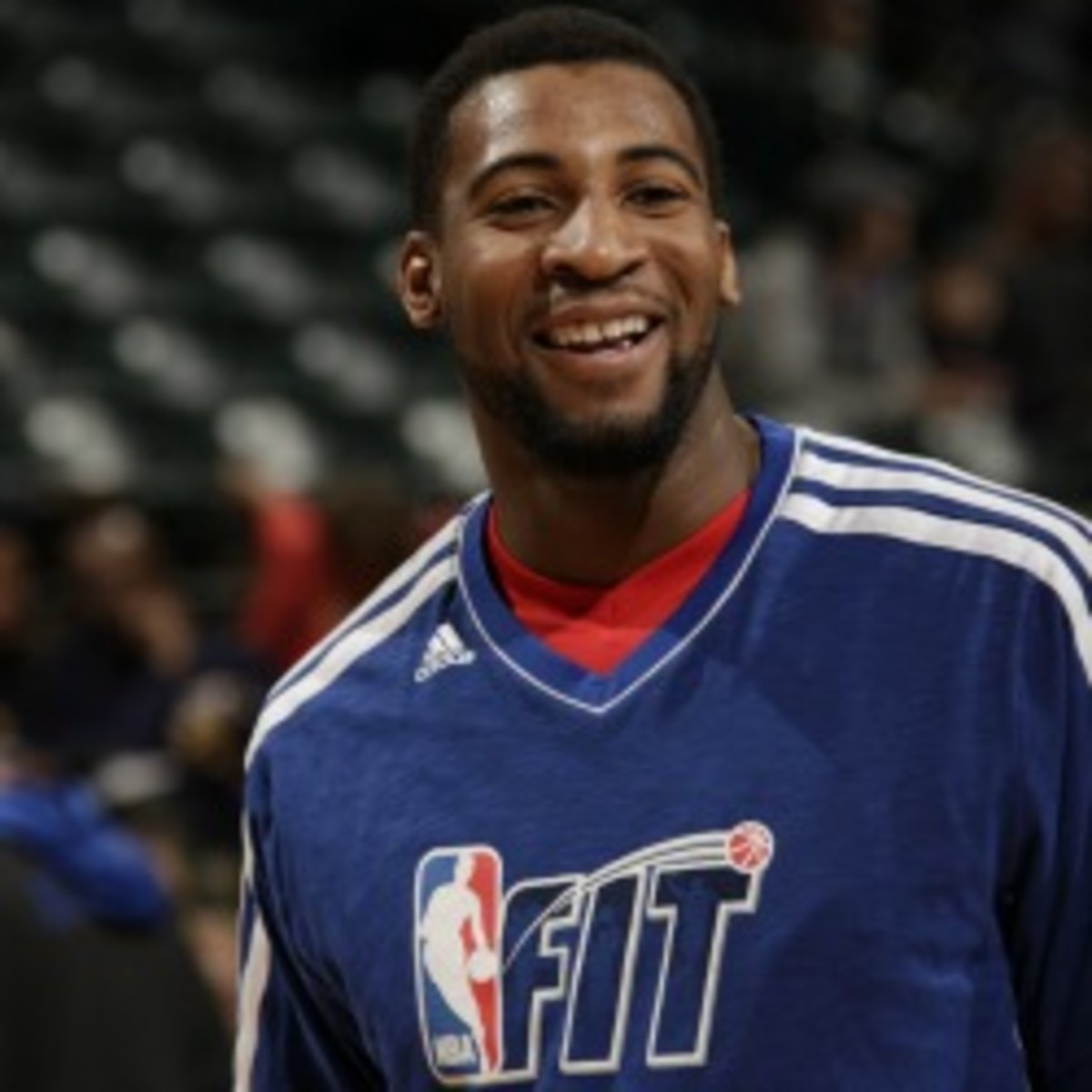 19-year-old rookie center Andre Drummond is averaging 7.3 points and 7.5 rebounds per game this season. (Ron Hoskins/Getty Images)