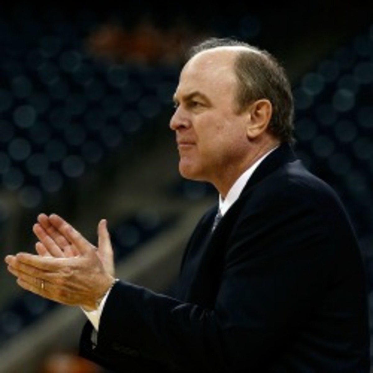 UCLA coach Ben Howland apologized for commenting on freshman star Shabazz Muhammad's draft status. (Scott Halleran/Getty Images)