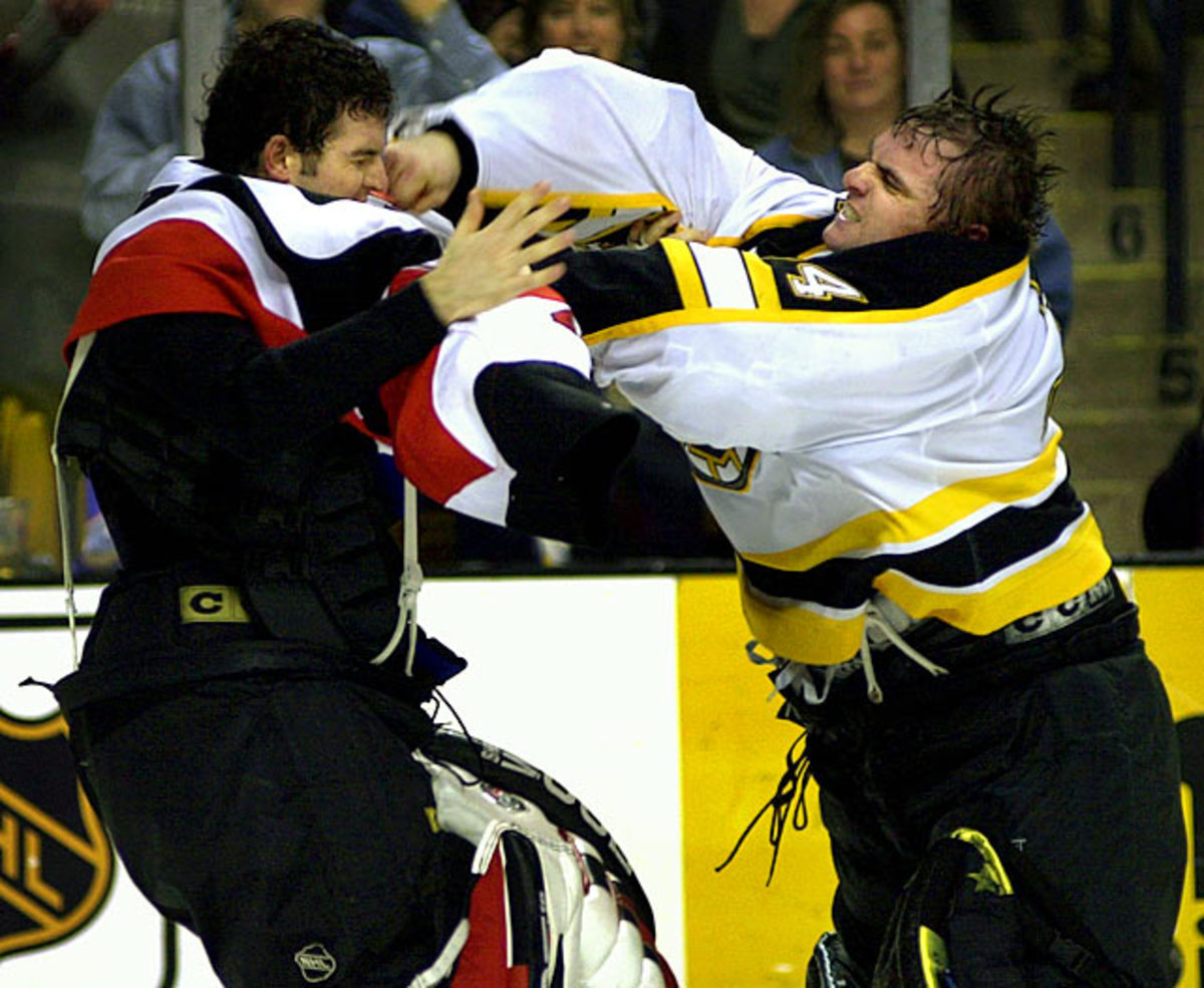 Patrick Lalime vs. Byron Dafoe