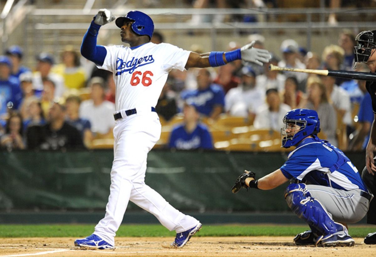 After a solid spring training, hitting .517 with three homers, Yasiel Puig finally gets his call-up.