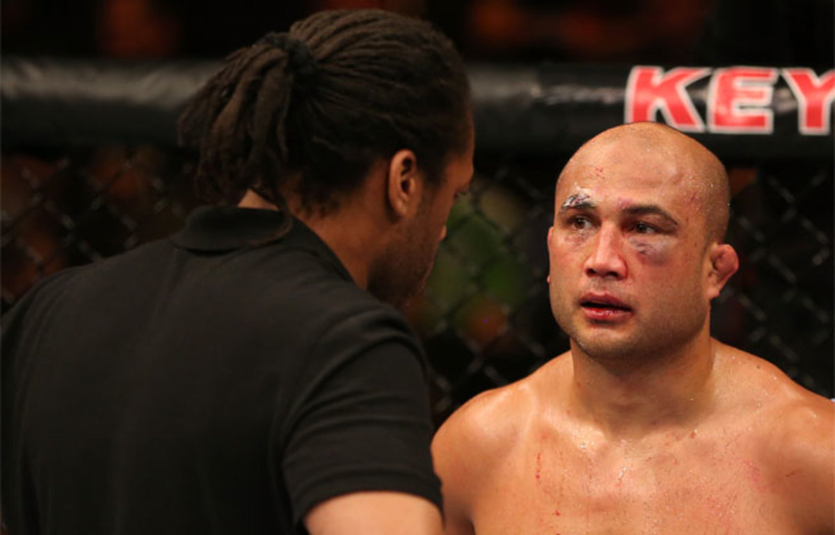 B.J. Penn (right) will be one of the coaches on the next season of The Ultimate Fighter.
