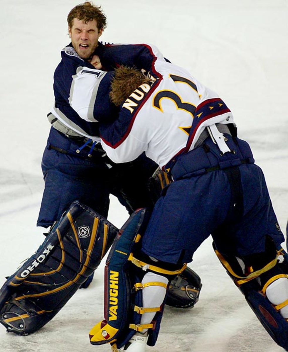 Ty Conklin vs. Pasi Nurminen