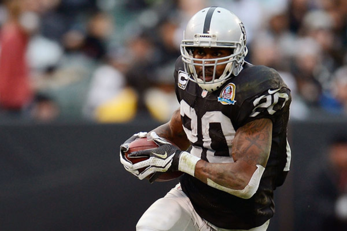 Darren McFadden has never started more than 13 games in a season. (Thearon W. Henderson/Getty Images)