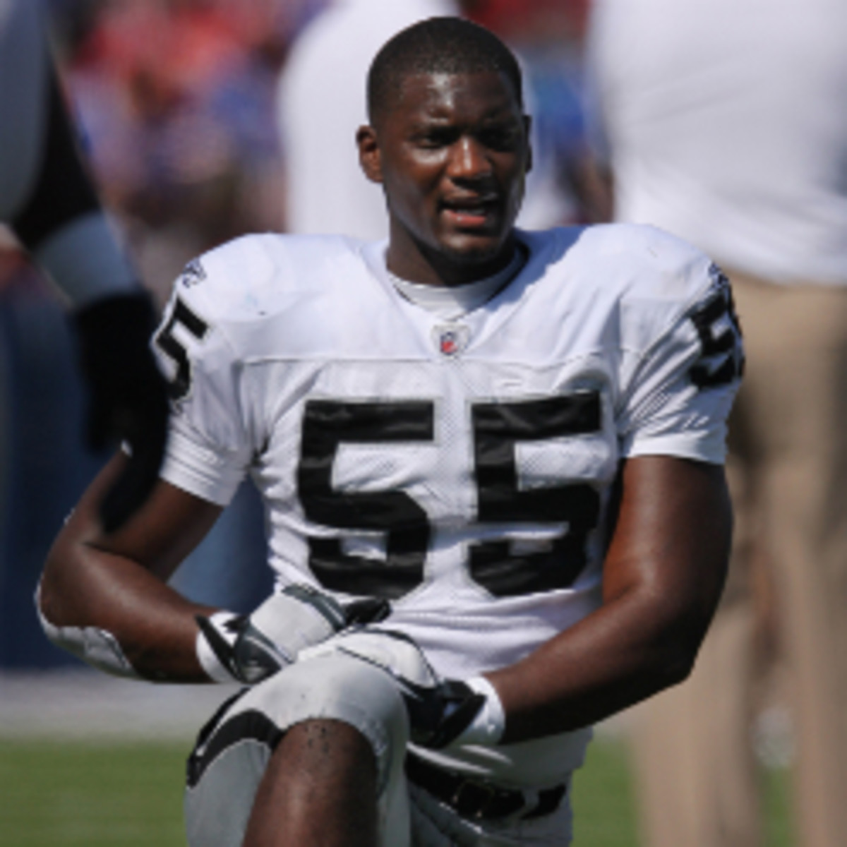 Rolando McClain was arrested Sunday in Alabama. (Tom Szczerbowski/Getty Images)