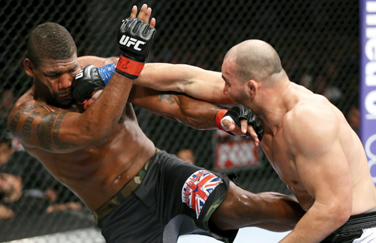 Rampage Jackson (left) said this will be his last UFC fight, but he plans on continuing his MMA career.