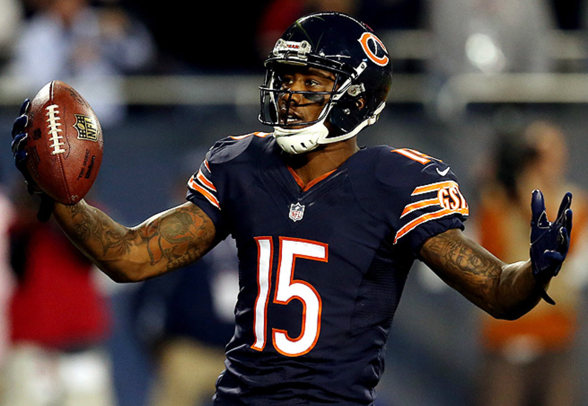 Brandon Marshall caught nine passes for 87 yards and two touchdowns against the Giants in Week 6.