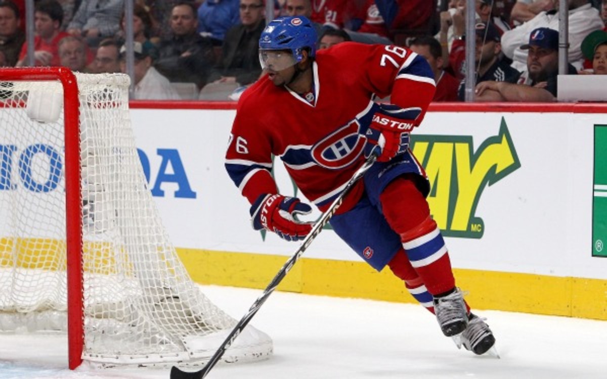 Canadiens defenseman P.K. Subban will reportedly win the league's Norris Trophy. (Francois/Getty Images)