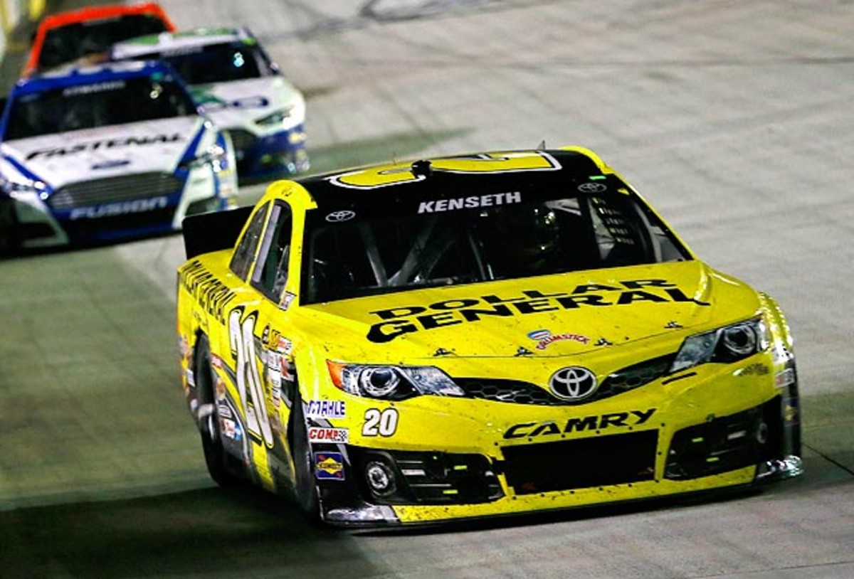 The win is the fifth of the season for Kenseth, most of any driver in the Sprint Cup Series.
