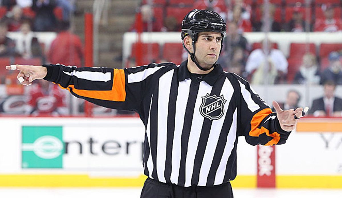 As their whistles try to set a tone, NHL officials are still getting up to speed after the long lockout.