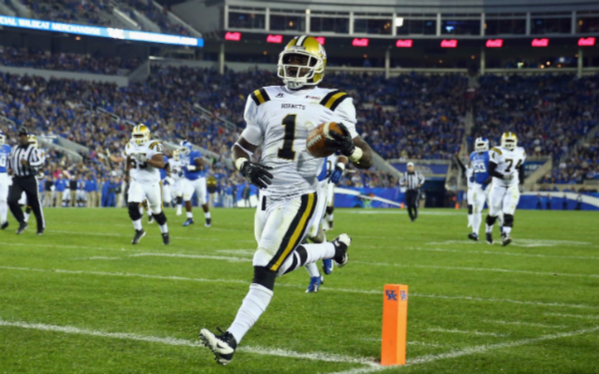 Isaiah Crowell, formerly of Georgia, will enter the 2014 NFL Draft. (Andy Lyons/Getty Images)