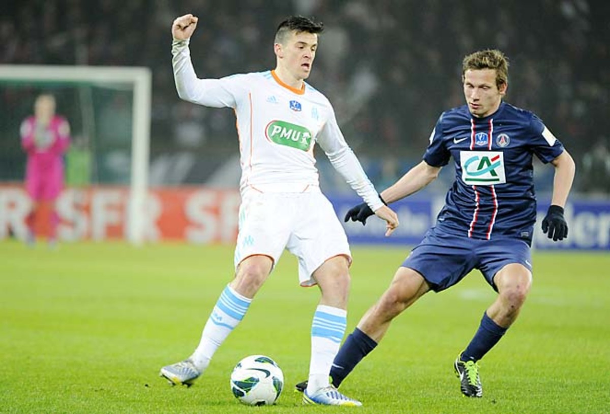 Joey Barton and Marseille are in second place in Ligue 1, seven points behind PSG.